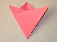 Easy Origami Tulip Step 6