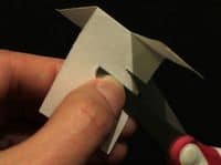 Paper Helicopter Step 7