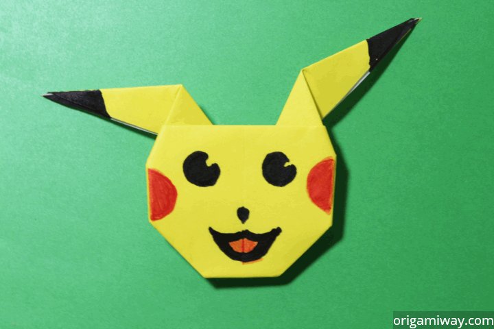 Origami Pikachu