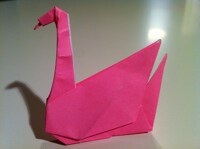 Origami Swan