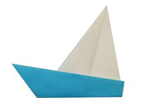 Origami Yacht Step 4-2