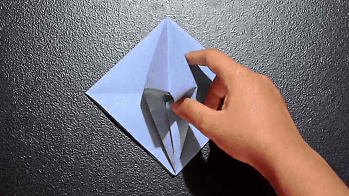 Origami Bell Flower Instructions Step 10