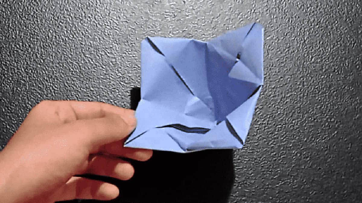 Origami Bell Flower Instructions Step 14.1