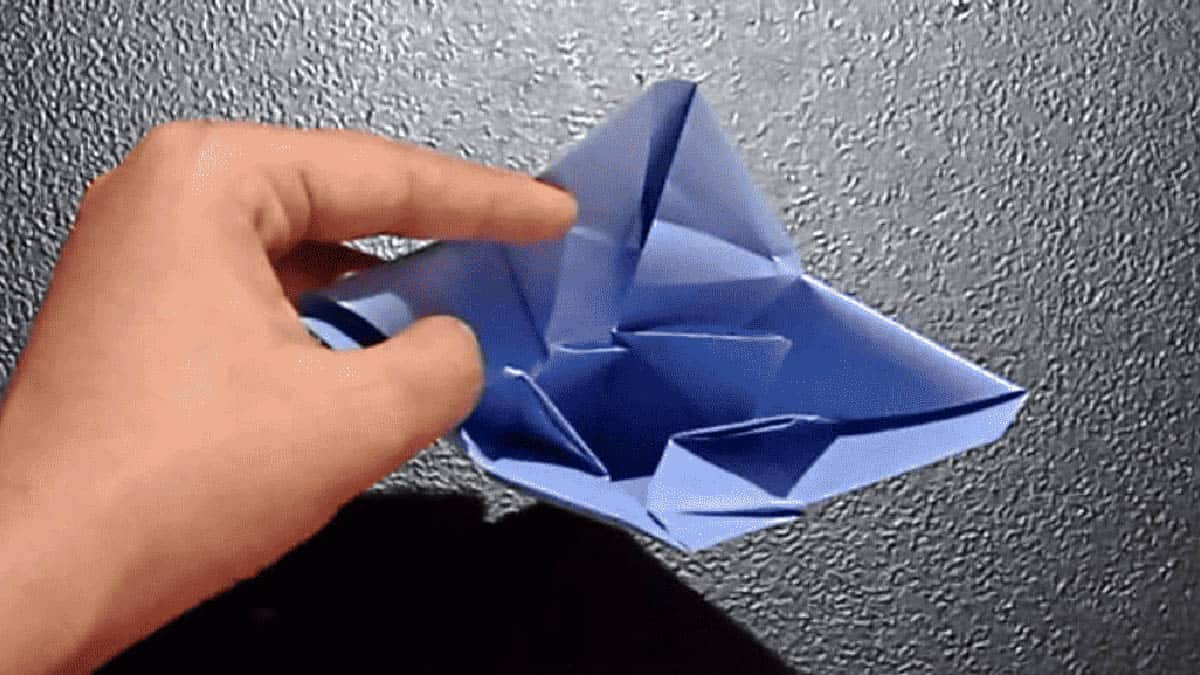 Origami Bell Flower Instructions Step 14