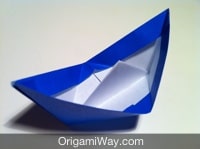 Cute Origami Boat Silver Ring Any Size Sterling Silver Boat Ring Original Boat Ship Band Jewelry