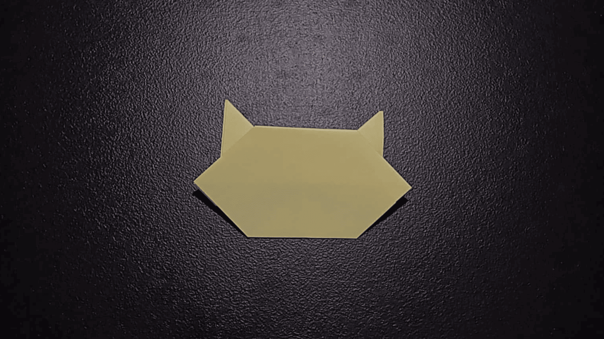 origami cat face instructions step 10