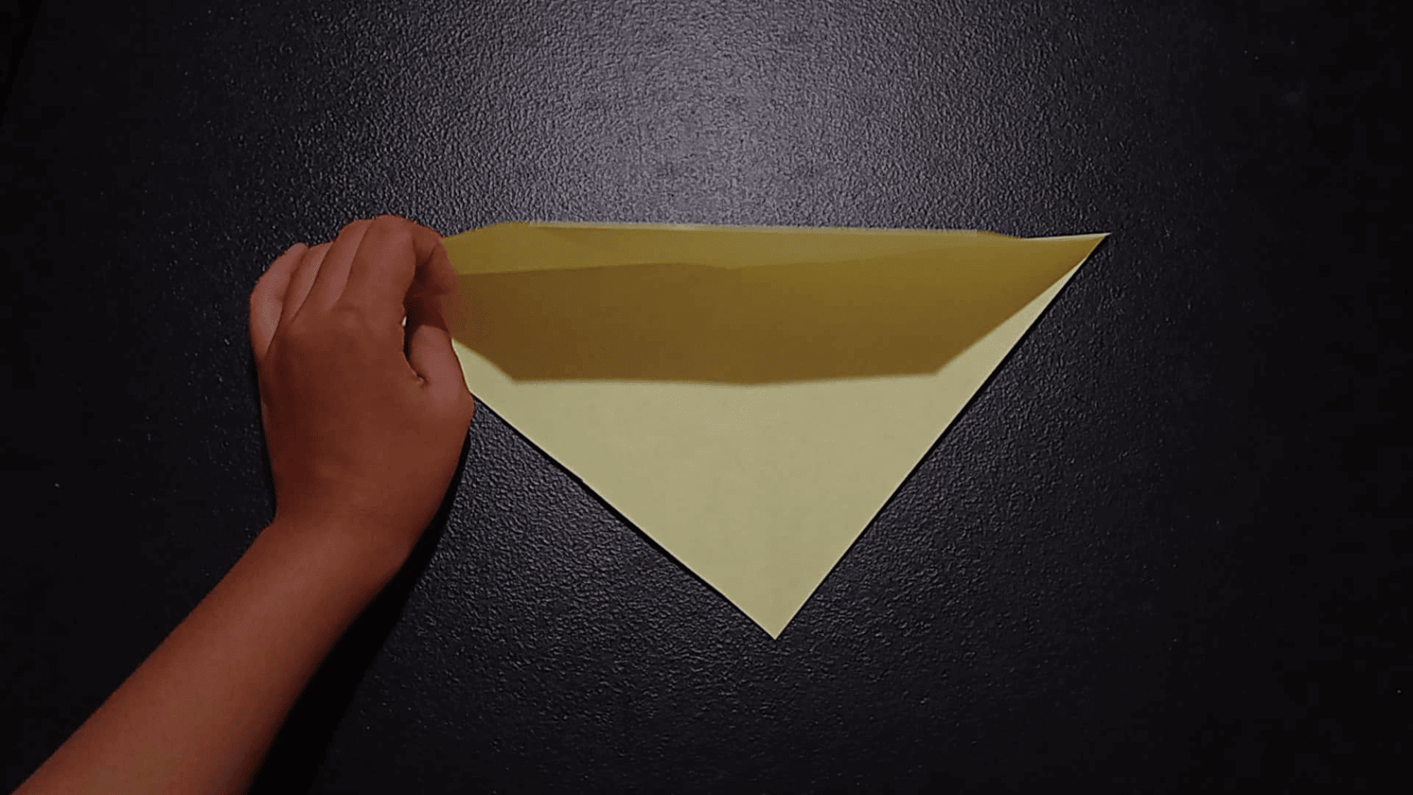 origami cat face instructions step 4