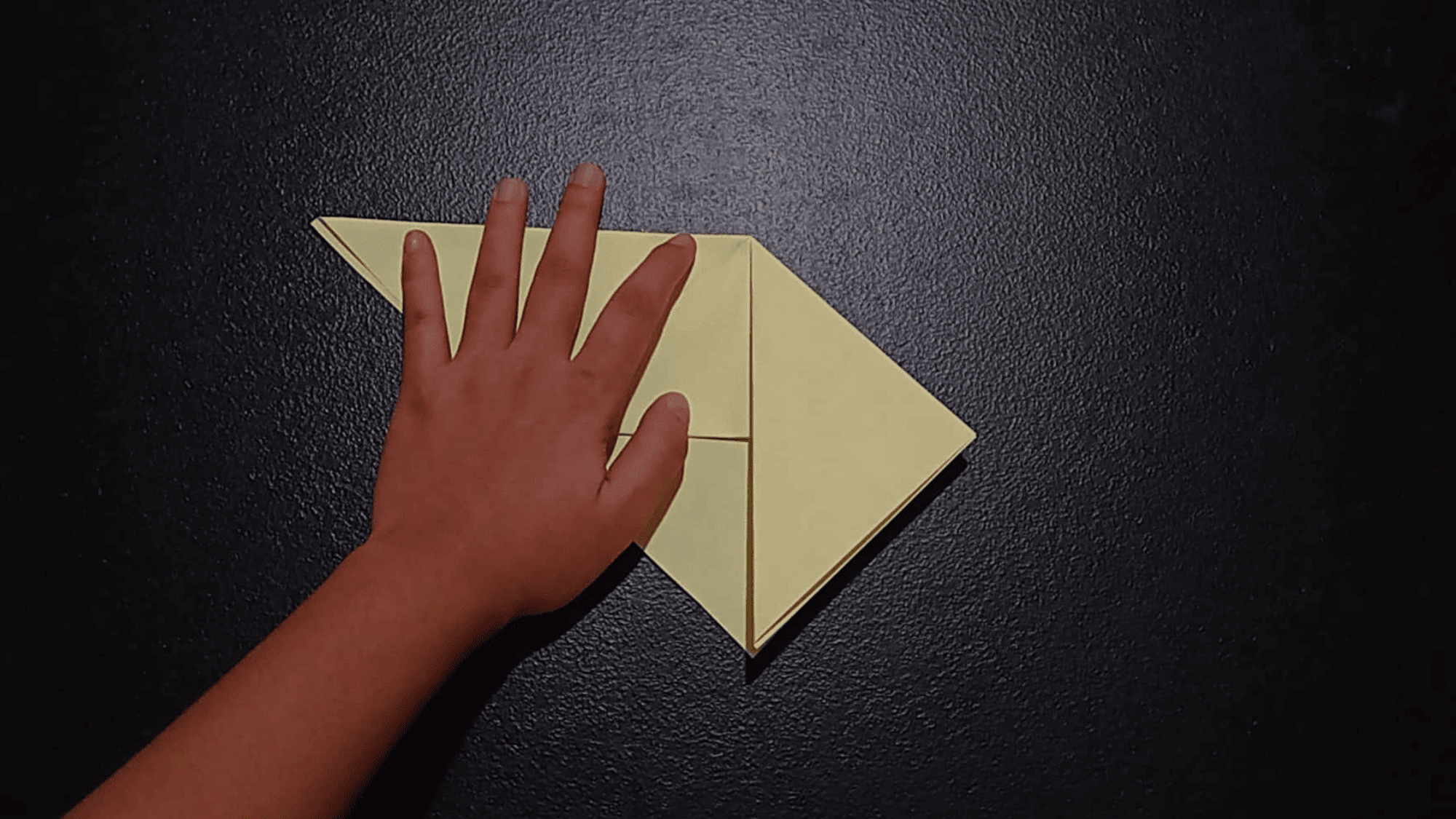 origami cat face instructions step 6