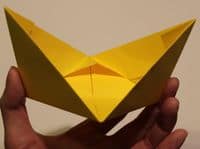 Origami Chomper Step 15-1