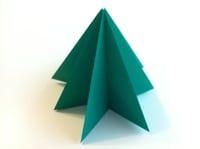 How To Make An Origami Christmas Tree