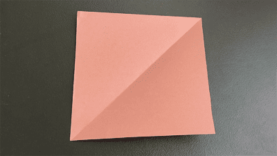 Origami Corner Bookmark Instructions Step 1