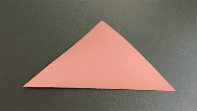 Origami Corner Bookmark Instructions Step 2