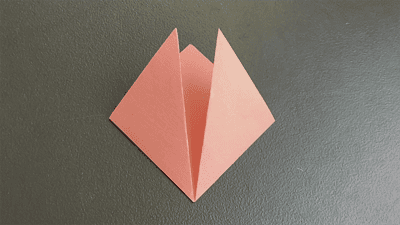 Origami Corner Bookmark Instructions Step 3