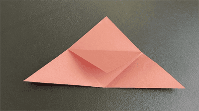 Origami Corner Bookmark Instructions Step 4