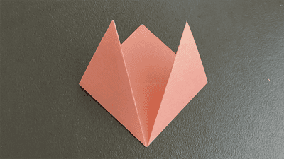 Origami Corner Bookmark Instructions Step 5