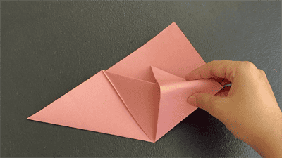 Origami Corner Bookmark Instructions Step 6