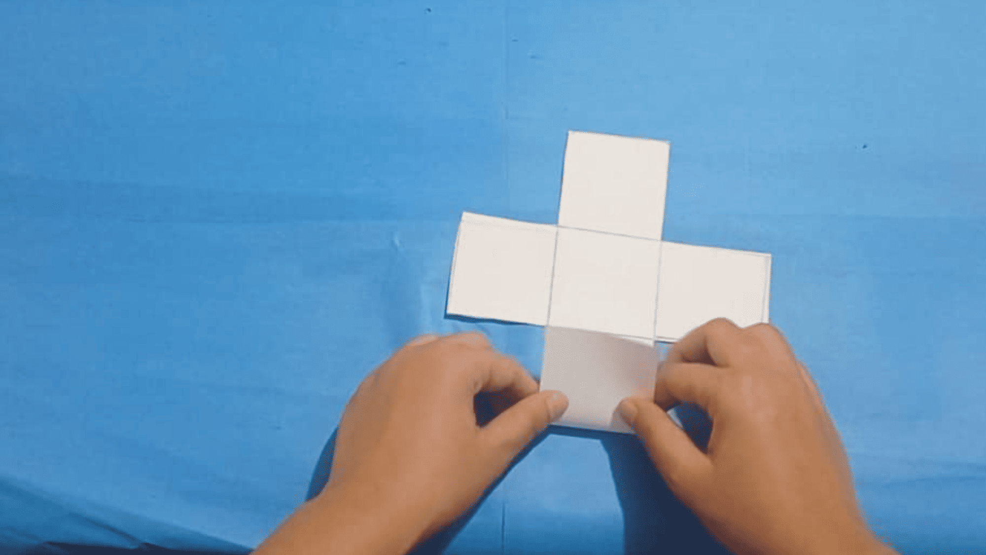 origami cube instructions step 7