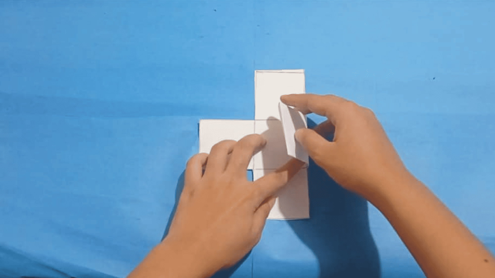 origami cube instructions step 9