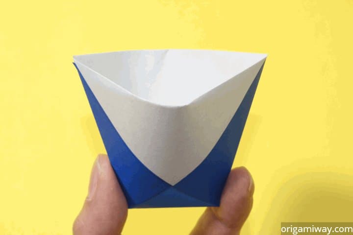 How To Make An Origami Cup Instructions