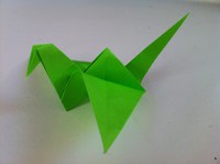 Origami Flapping Bird