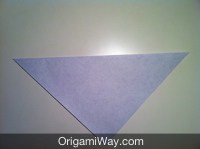 Origami Flower Step 2