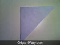Origami Flower Step 3