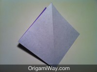 Origami Flower Step 7