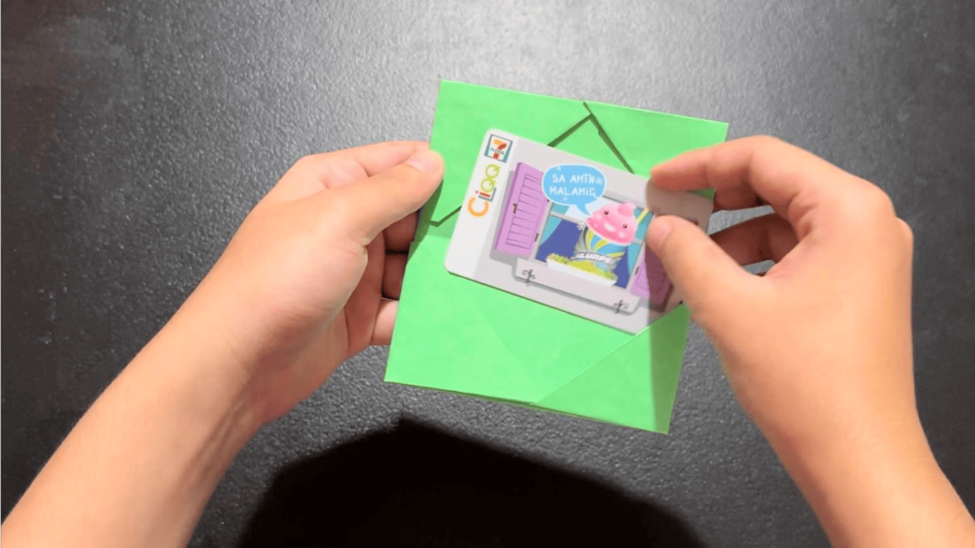 Origami Gift Card Holder Instructions