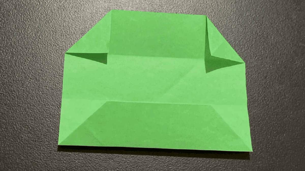 origami gift card holder instructions step 5