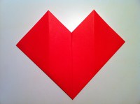 Easy Origami Heart Step 6-2