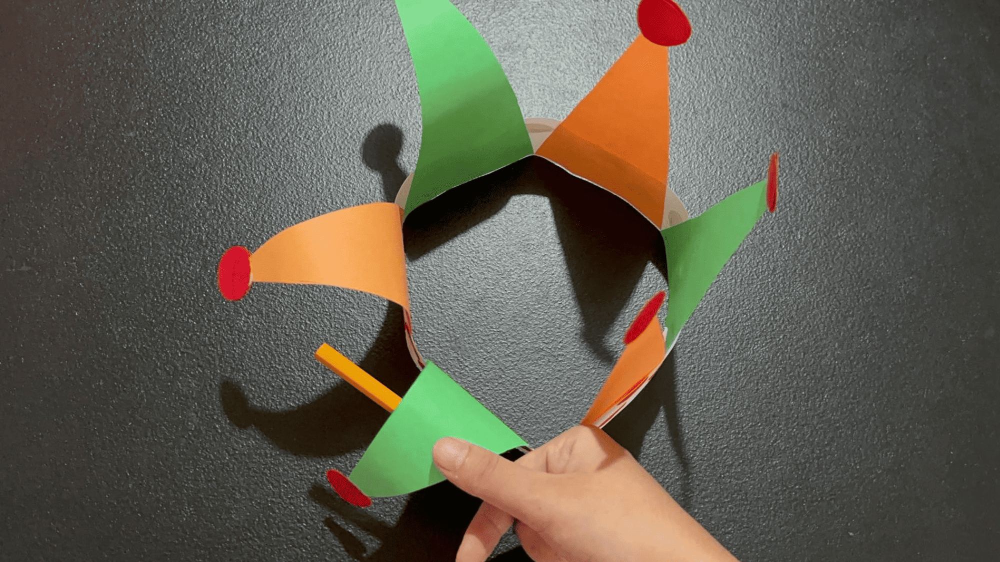 origami jester hat instructions step 7.1