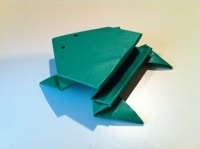 Origami Jumping Frog