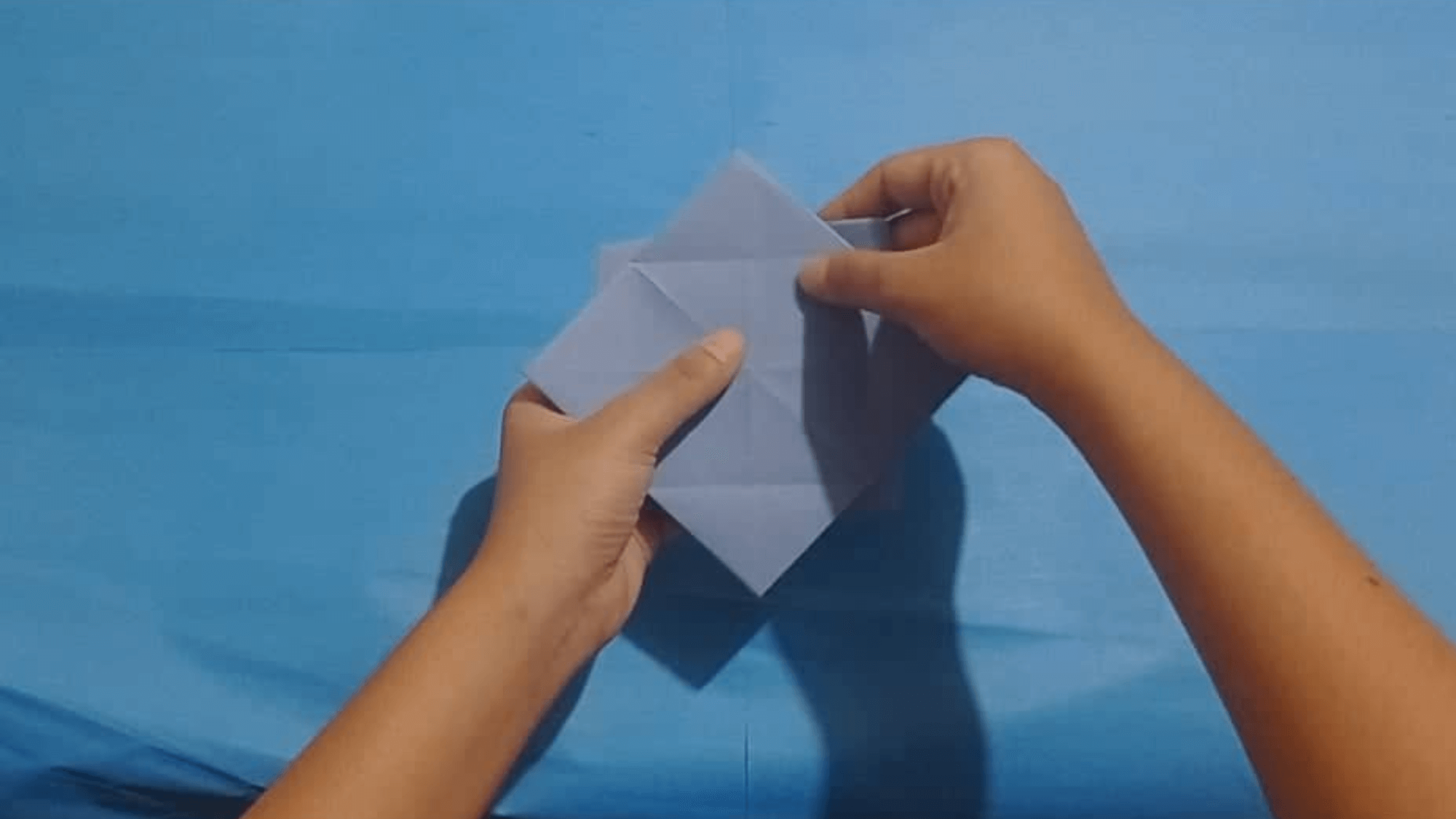 origami lotus flower instructions step 10.2