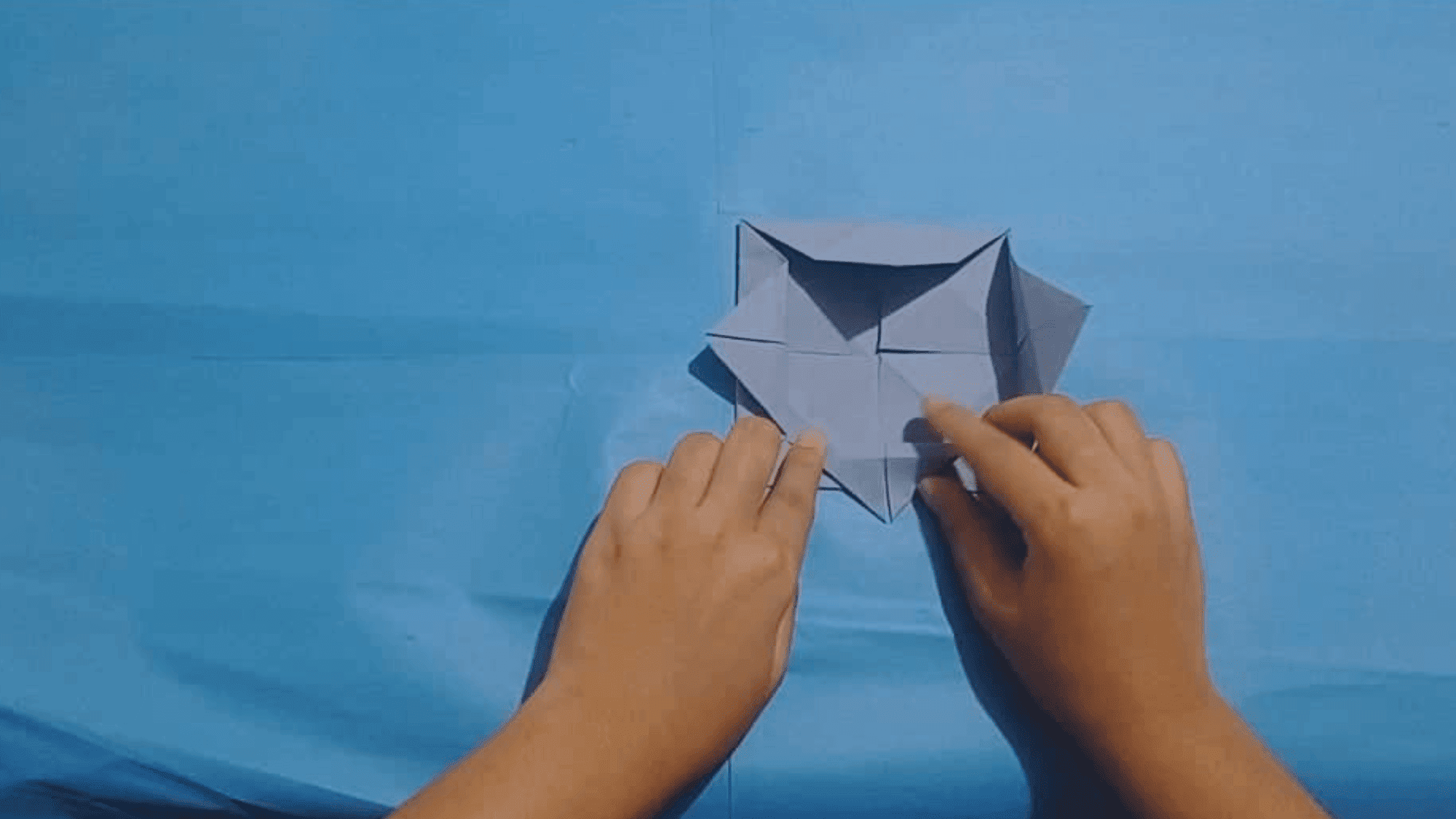 origami lotus flower instructions step 10