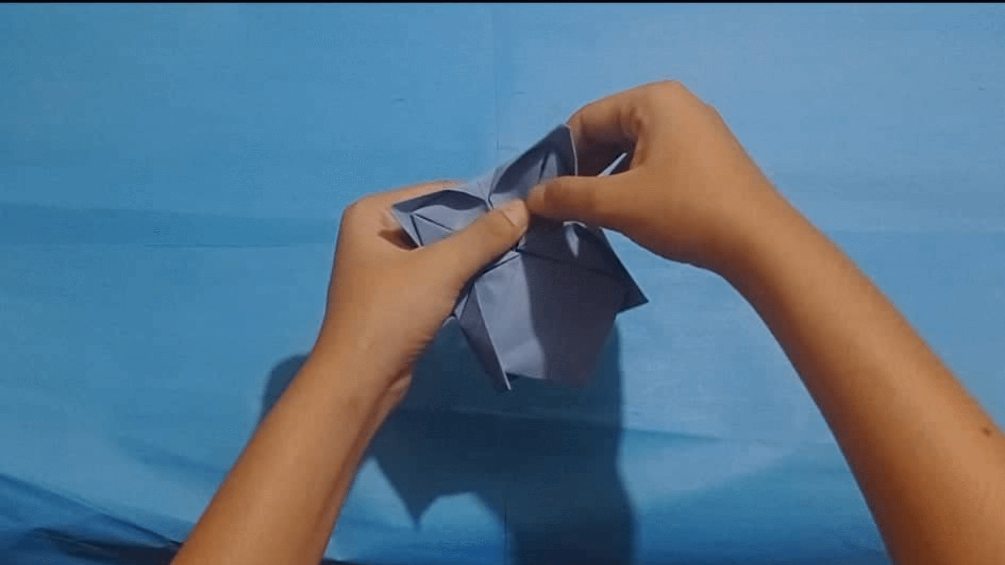 origami lotus flower instructions step 11.1