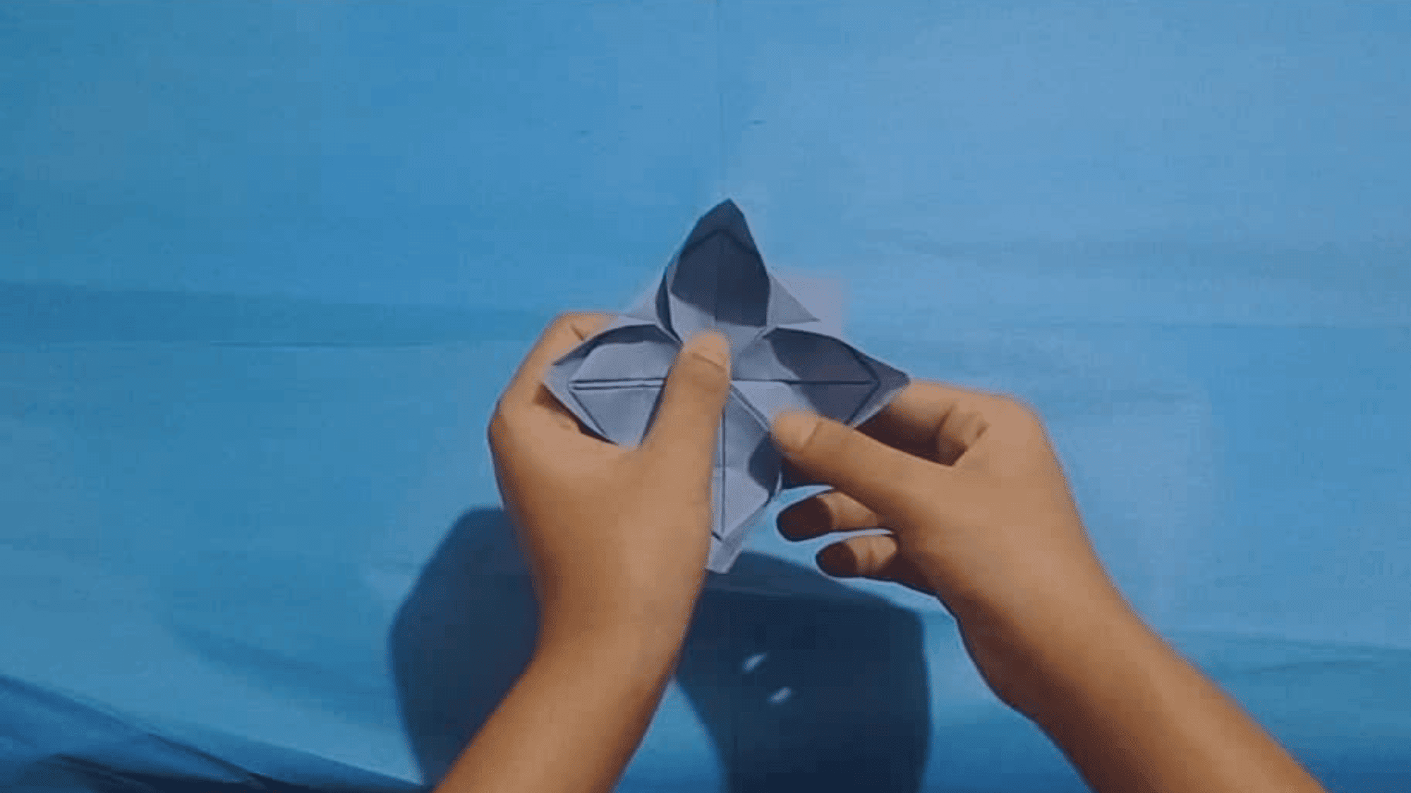 origami lotus flower instructions step 11.2