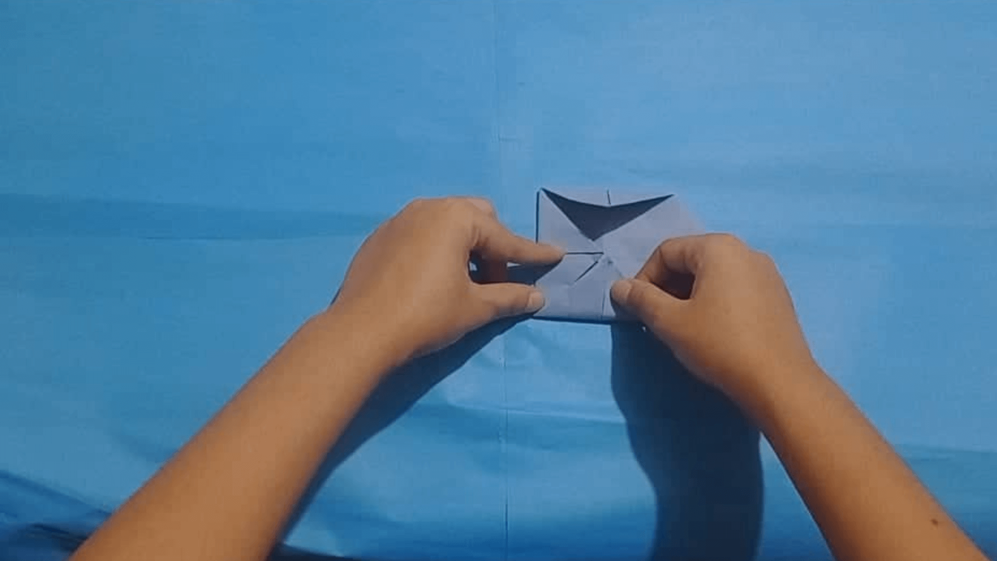 origami lotus flower instructions step 7.2
