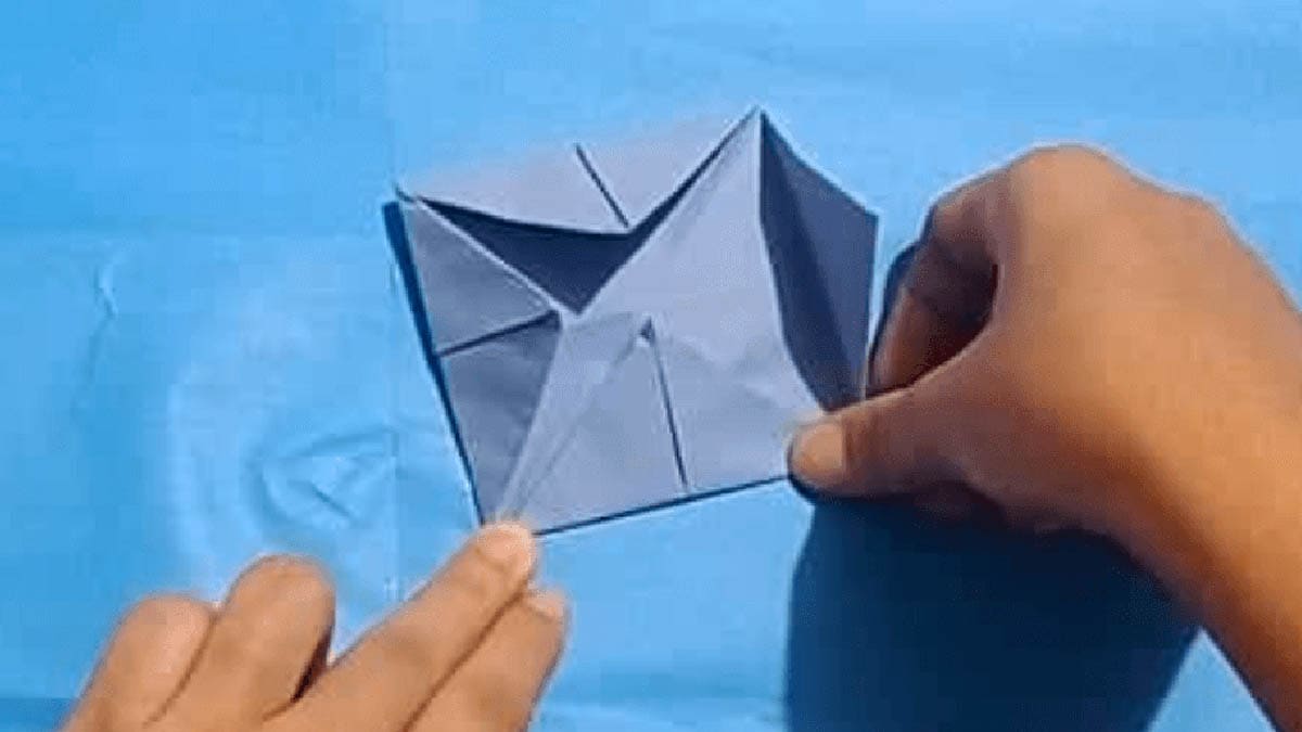 origami lotus flower instructions step 7.3