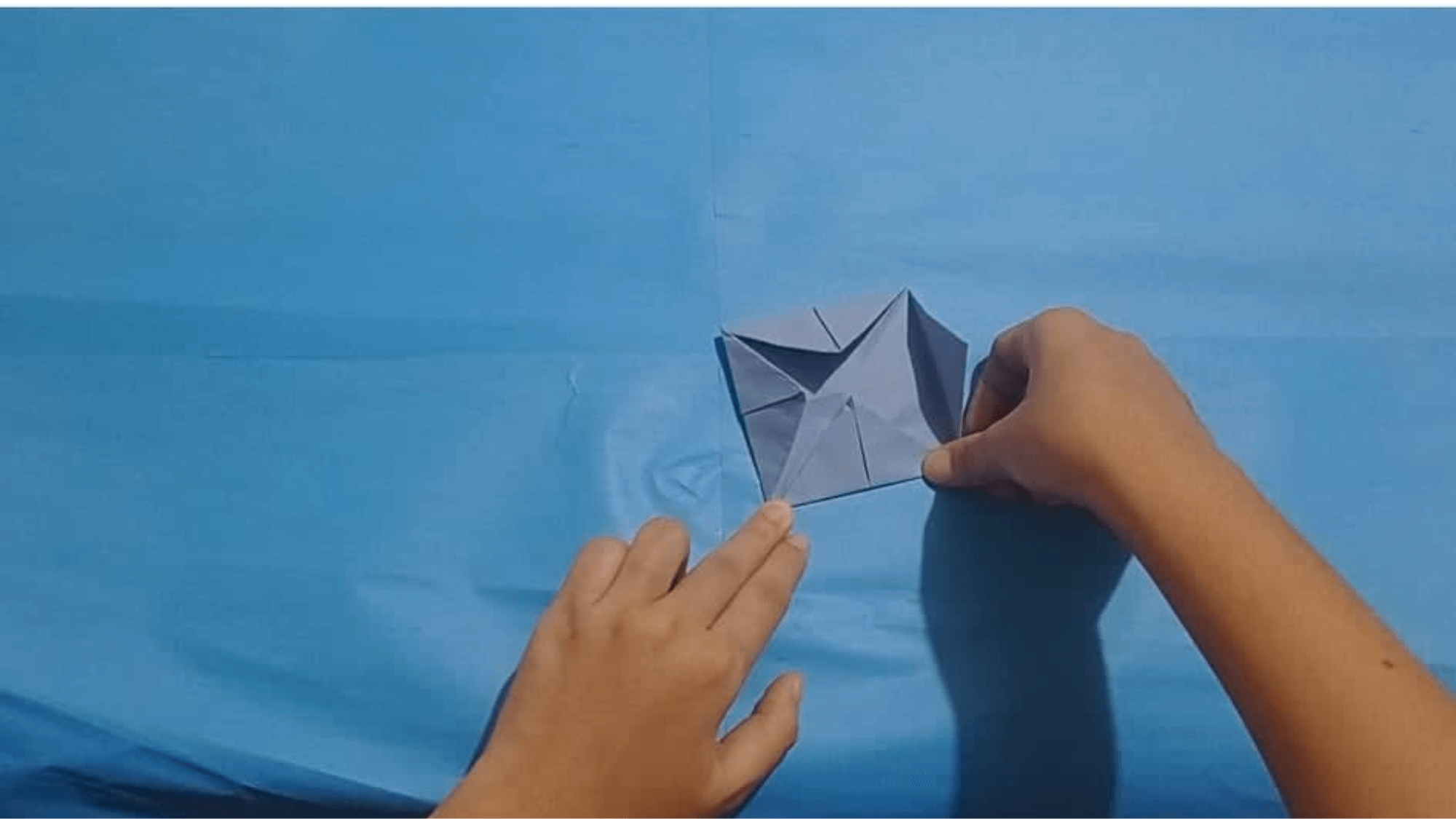origami lotus flower instructions step 7.3