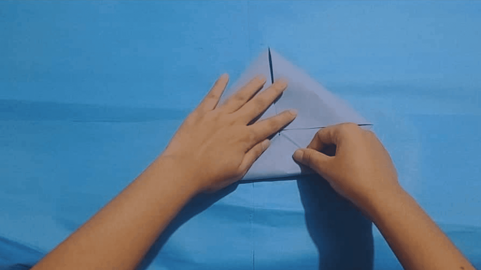 origami lotus flower instructions step 7