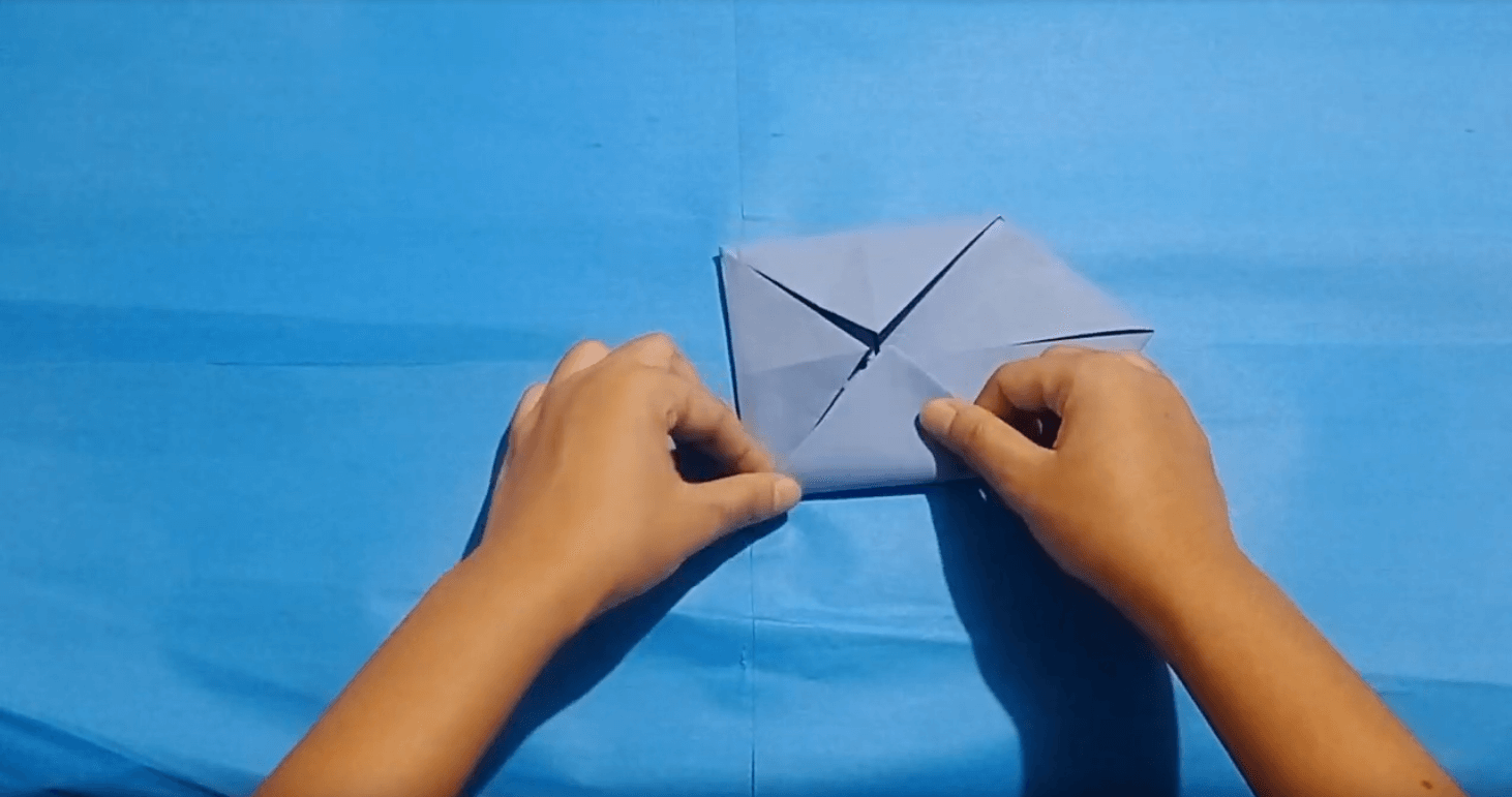 origami lotus flower instructions step 8.2
