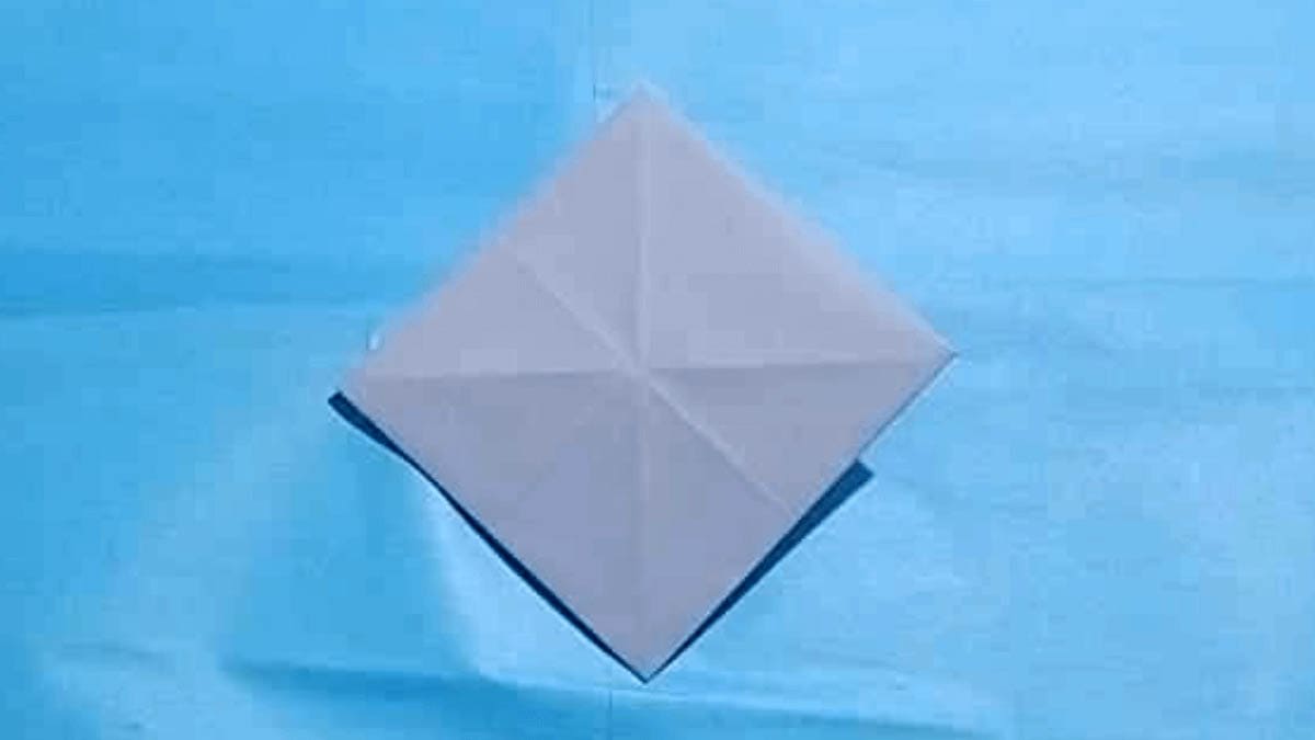 origami lotus flower instructions step 8