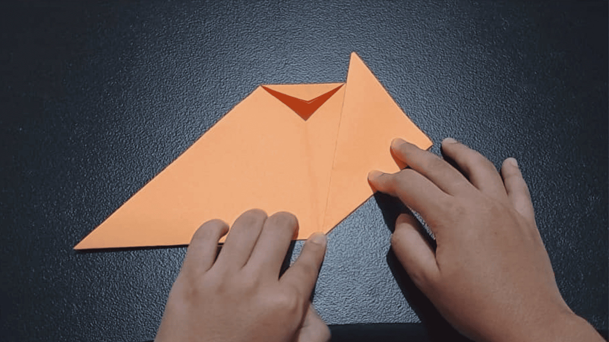 origami tiger head instructions step 5