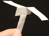 printable origami instructions Helicopter Page 2 How a Paper Make to