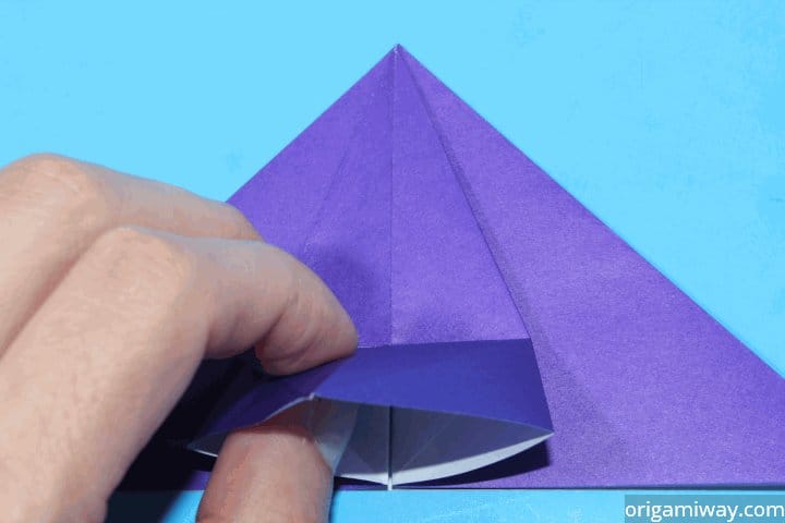 Origami Petal Fold Instructions