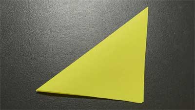 Origami Pinwheel Instructions Step 2