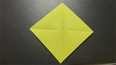Origami Pinwheel Instructions Step 4