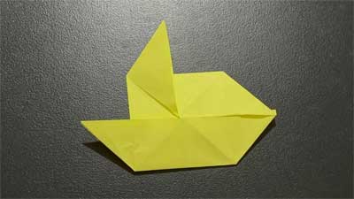 Origami Pinwheel Instructions Step 9