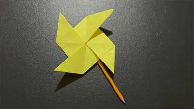 Origami Pinwheels