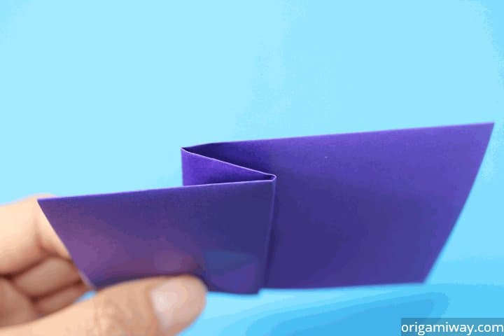 Origami pleat Fold